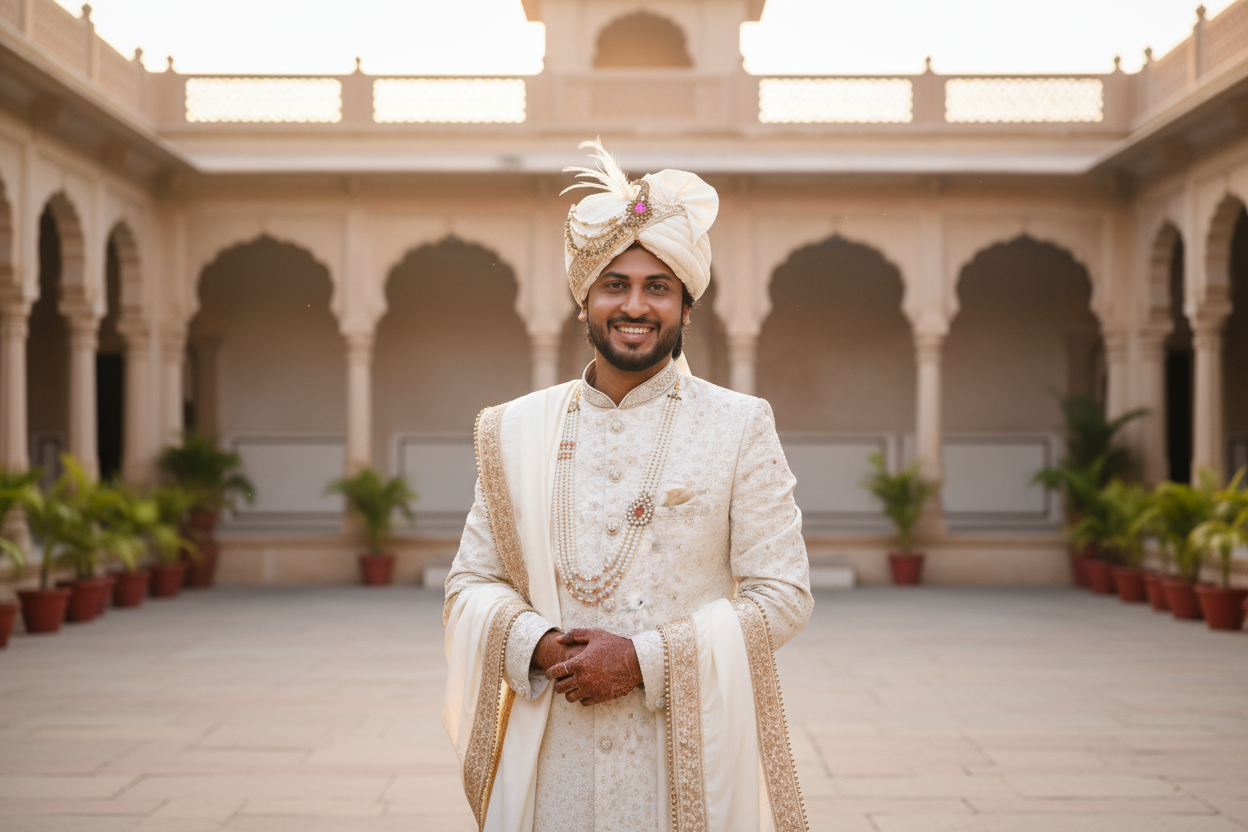 Beautiful wedding landscape